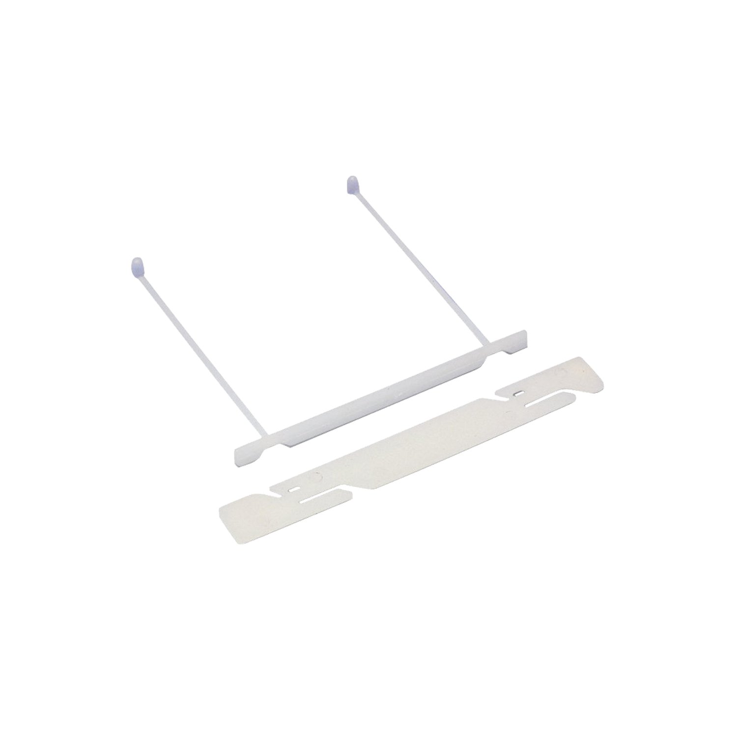 Elba Archive Binder: Rado Tric Elba - 50 Pack - 60 mm Capacity - White PE Plastic - 4.13" x 2.64" x 5.31"