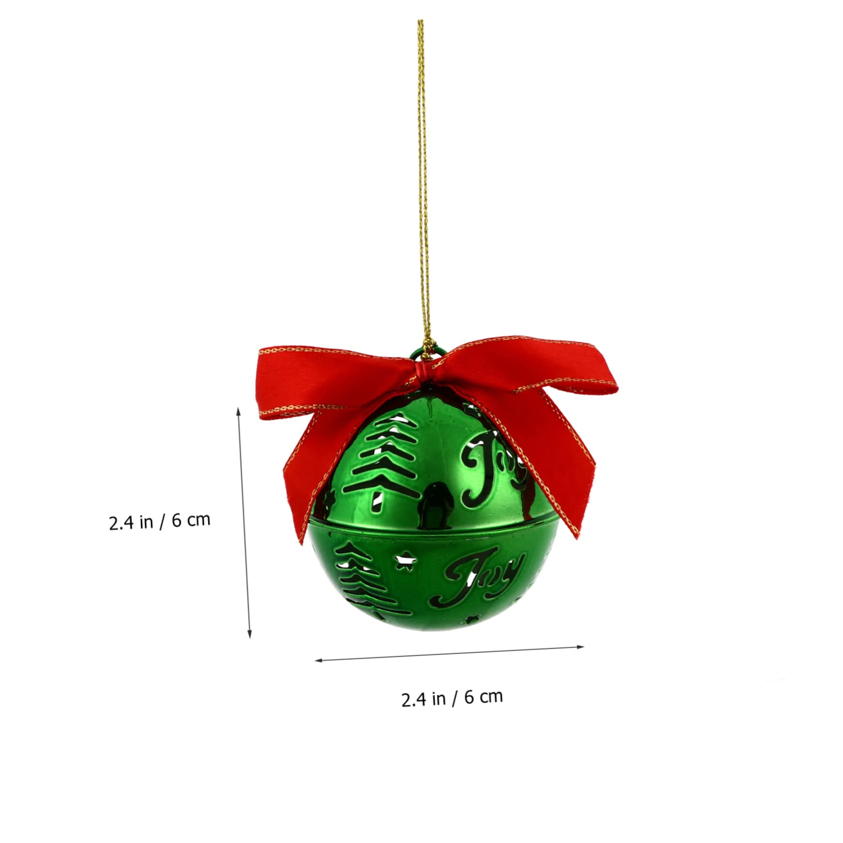 12 Pezzi Campane Natale Pendenti per Decorazioni Natalizie da Appendere per