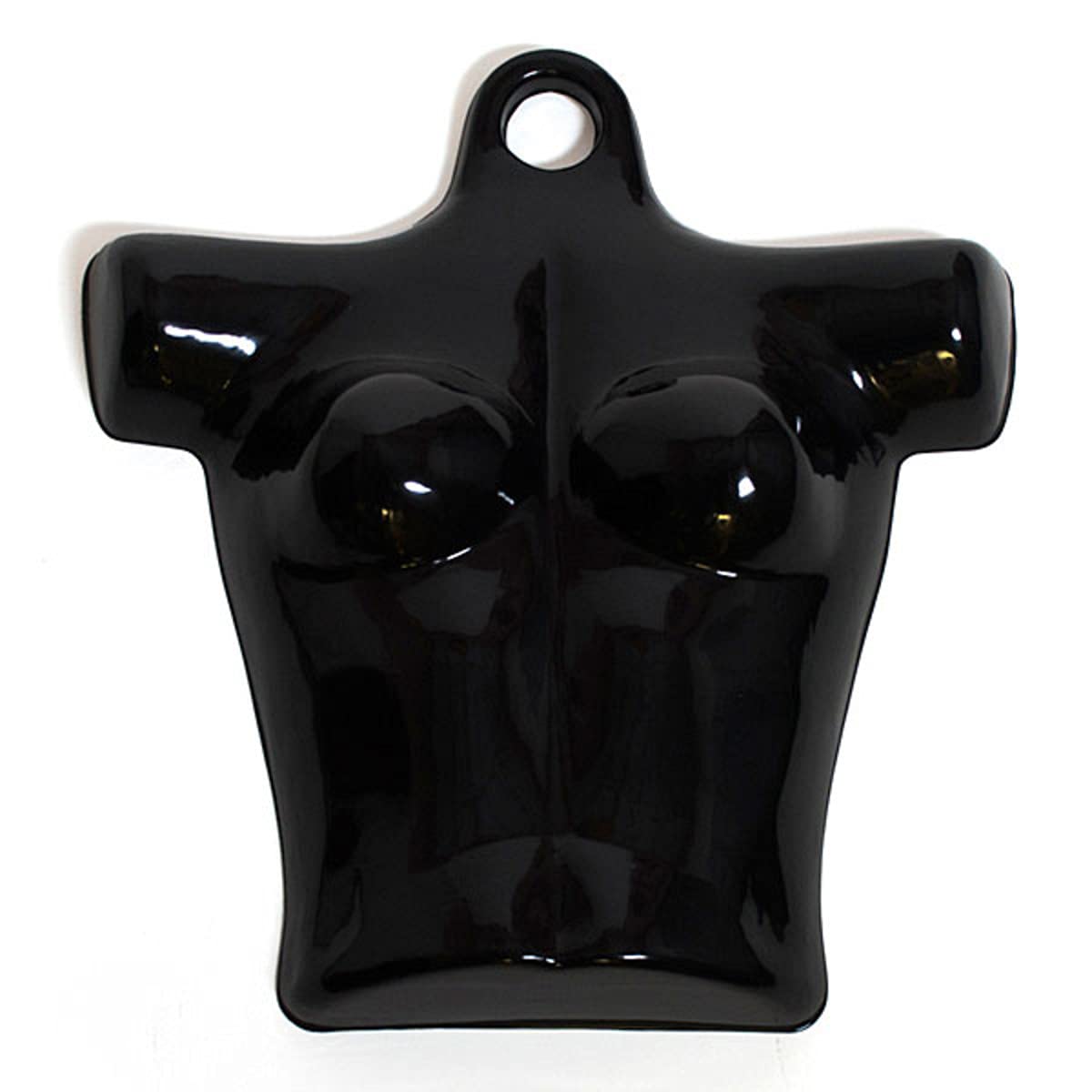 Female Shirt Form in Black 20.5 W x 22 H Inches