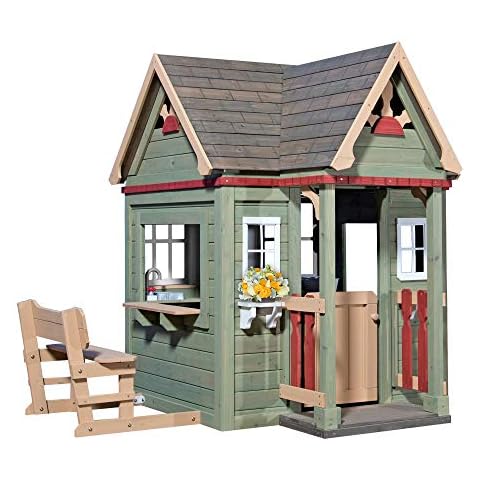 Backyard Discovery BYD17631 Victorian Inn Wooden Playhouse Cover