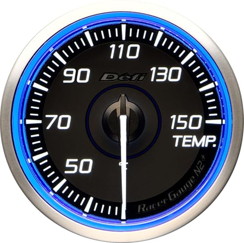 �f�t�B(Defi) ���{���@ Racer GaugeN2+ 60 TEMP BLUE DF19701