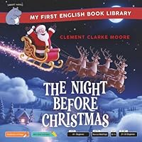 The Night Before Christmas (Smart Hippo My First English Book Library): Educational Storybook B0G25BFRS2 Book Cover