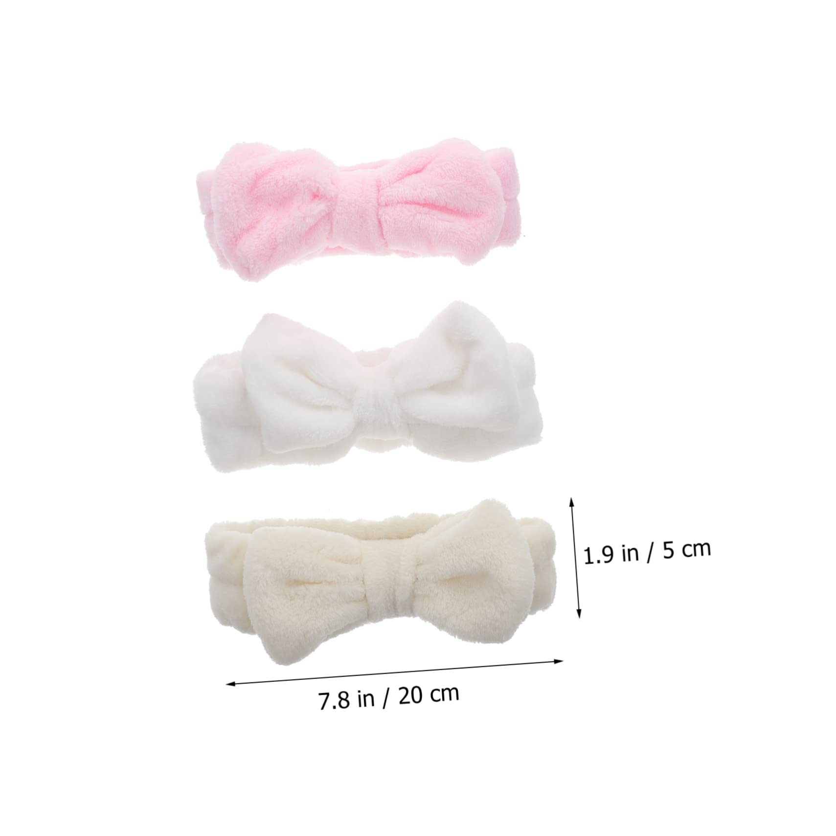 LALAFINA 9pezzi Fasce Per Accessori Makeup Per Per Spa e Trattamenti Cosmetici Colori Rosa