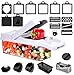 Vegetable Chopper 22-in-1 Solution Pack – Complete Kitchen Gadget with Onion Chopper, Mandoline Slicer, Spiralizer & Dicer | All-in-One Food Prep Factory with Safe Hand Guard & Storage Box – tumbliQ