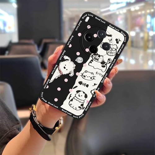 Phone Case Compatible with VIVO Y500 Pro China, Graffiti Waterproof Back Cover Full wrap Soft case Phone Pouch Cute Dirt-resista