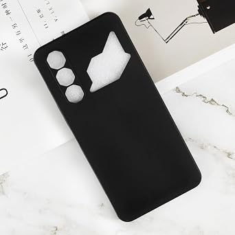 Protective Case for Nubia Neo 3 GT 5G - Black | 6.8 Slim Shockproof Bumper Back Cover Anti-Scratch Flexible TPU Shell, Grip-Friendly