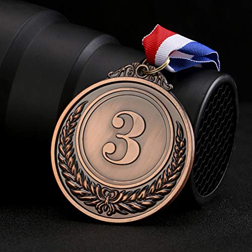 Medalhas de Prêmio de Bronze Dourado Prateado Prata 6 Peças da STOBOK Medalhas Estilo Olímpicas com