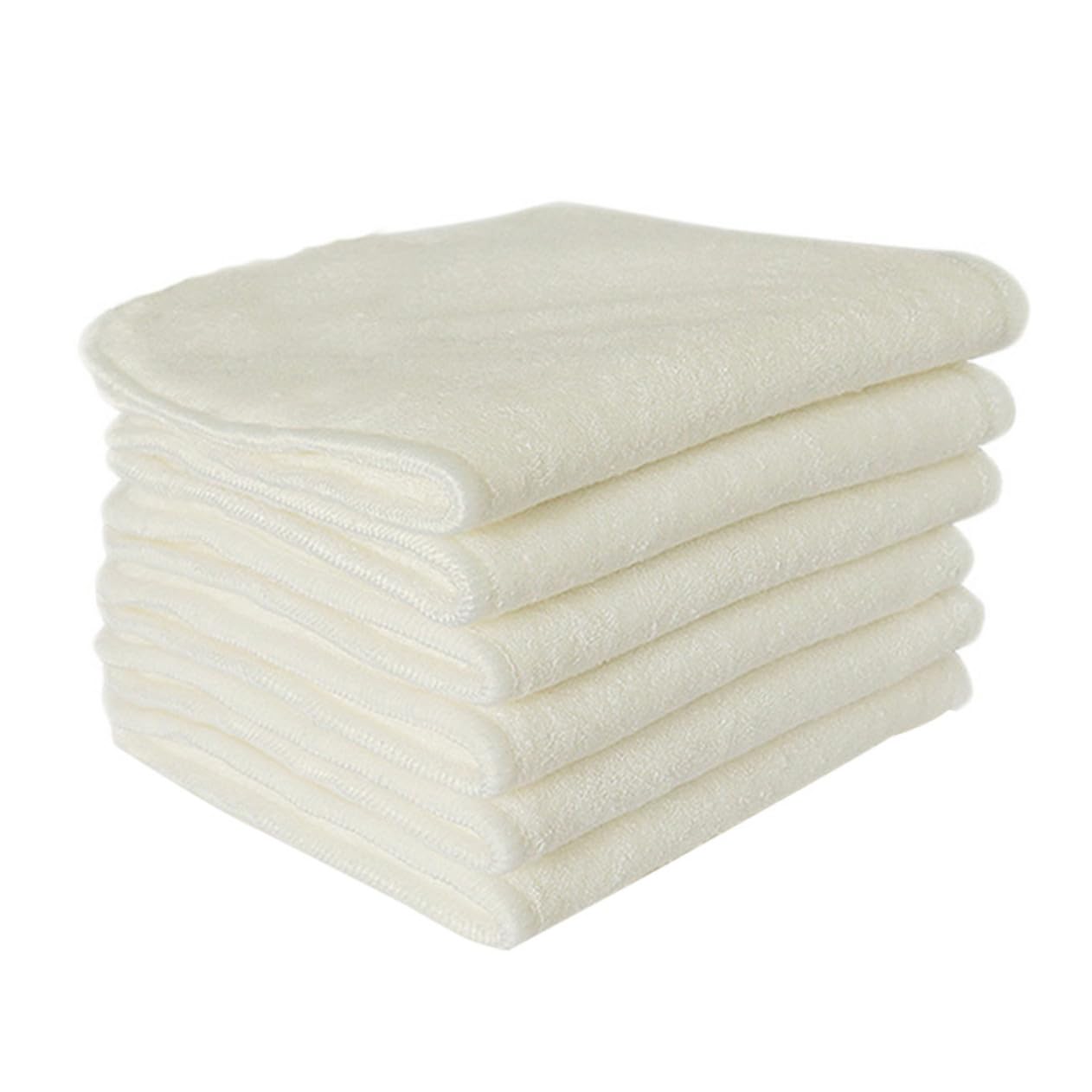 6stücke Bambusfaserwindel Babywindel Mikrofaser Stoffwindel Pads Tuch Windel Saugpads Für Neugeborene Kleinkinder Stoffwindelunterlage