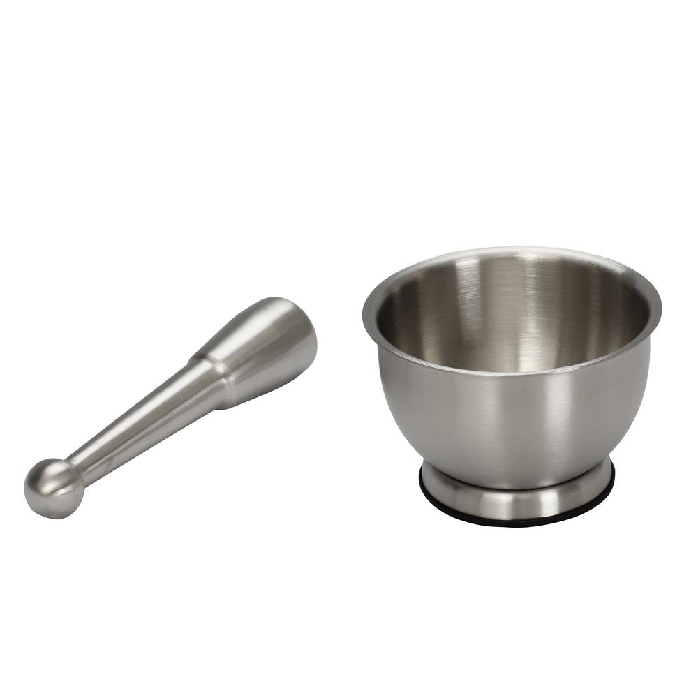 BOJ 01218004 12180 Mortier en INOX 12 cm -