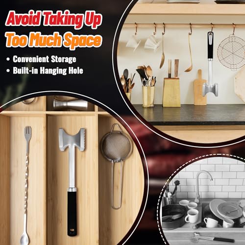 Beyio 1.0 Meat Tenderizer, Dual-Side Meat Mallet thumb #3