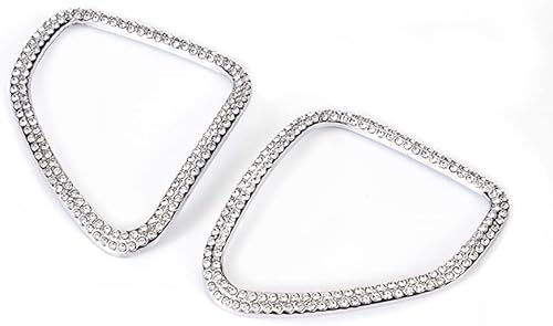 Miniatura 3 de Marco decorativo para parabrisas de coche, accesorios de salida de aire, diamantes de imitación, ajuste para Mercedes Benz Clase A CLA B Clase GLA