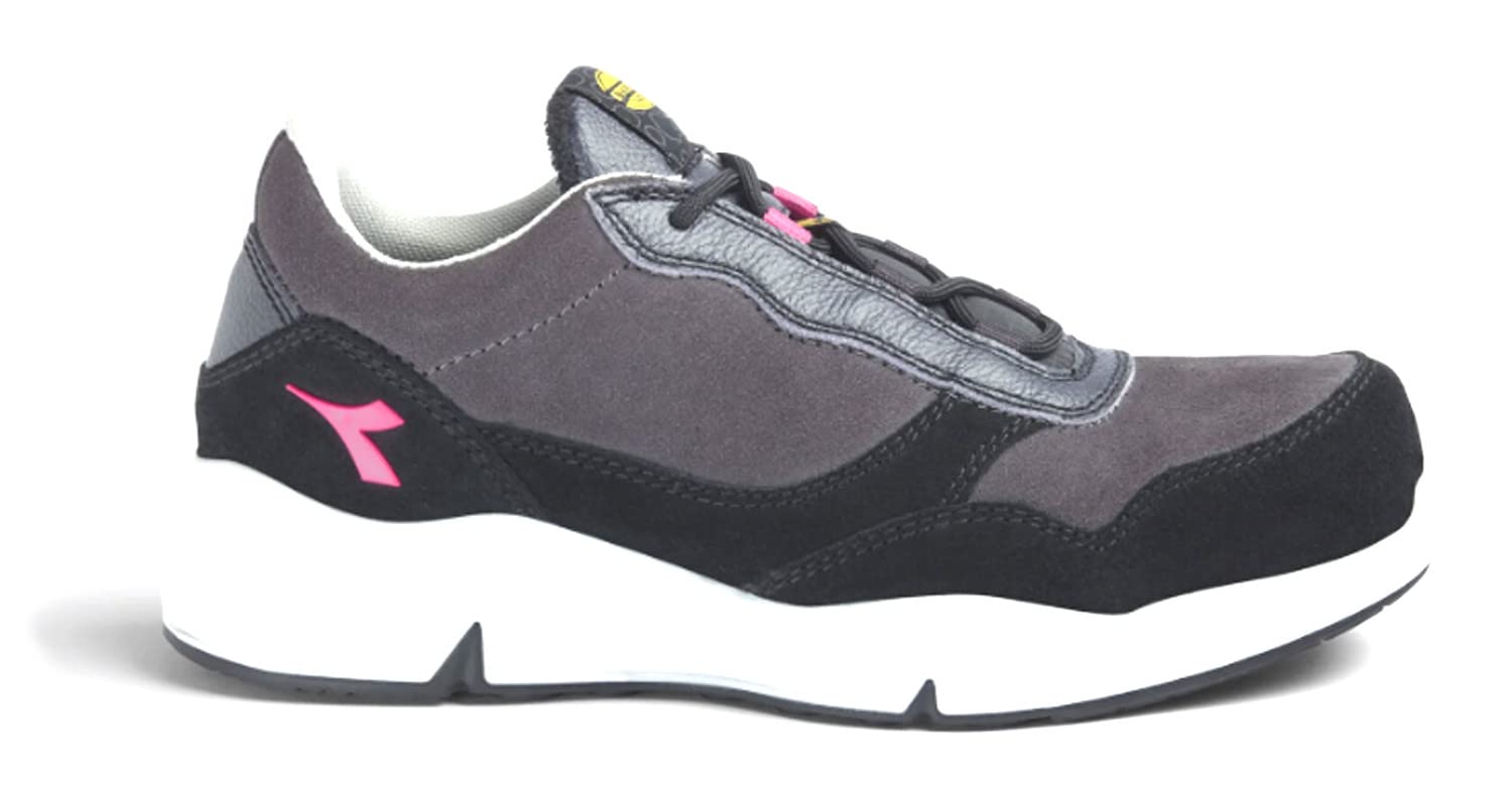 Utility Diadora | Athena Low S3L FO SR ESD - S3L FO SR ESD - Scarpe Antinfortunistiche Donna - Colore Nine Iron/​Raspberry - Taglia 35