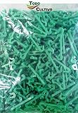 Todocultivo Grapa de plastico Agrifast para alambres moviles de viñedo o emparrado. 500 Unidades.