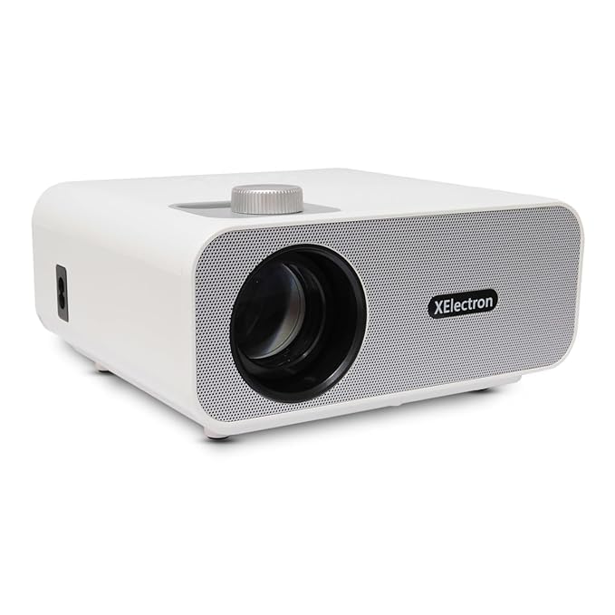 (Refurbished) WiFi M2 XElectron Grand Full HD (1080p Native Resolution) 4K Projector 200