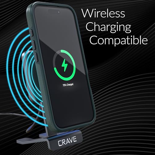 Image of Crave Dual Guard Compatible with iPhone 16 Case, Compatible with MagSafe Shockproof Protection Dual Layer Case for Apple iPhone 16 (6.1 inch) - Green