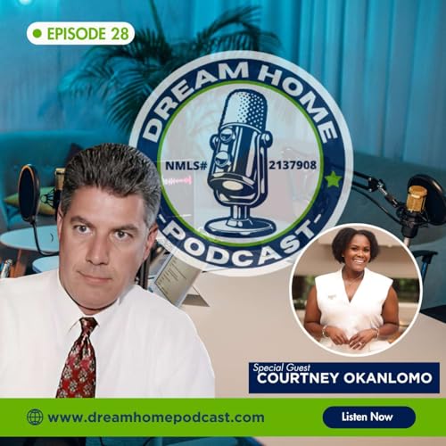 Page de couverture de Episode 28: From Teenage Real Estate Prodigy to Powerhouse Broker – Courtney Okanlomo’s Journey to 65 Agents