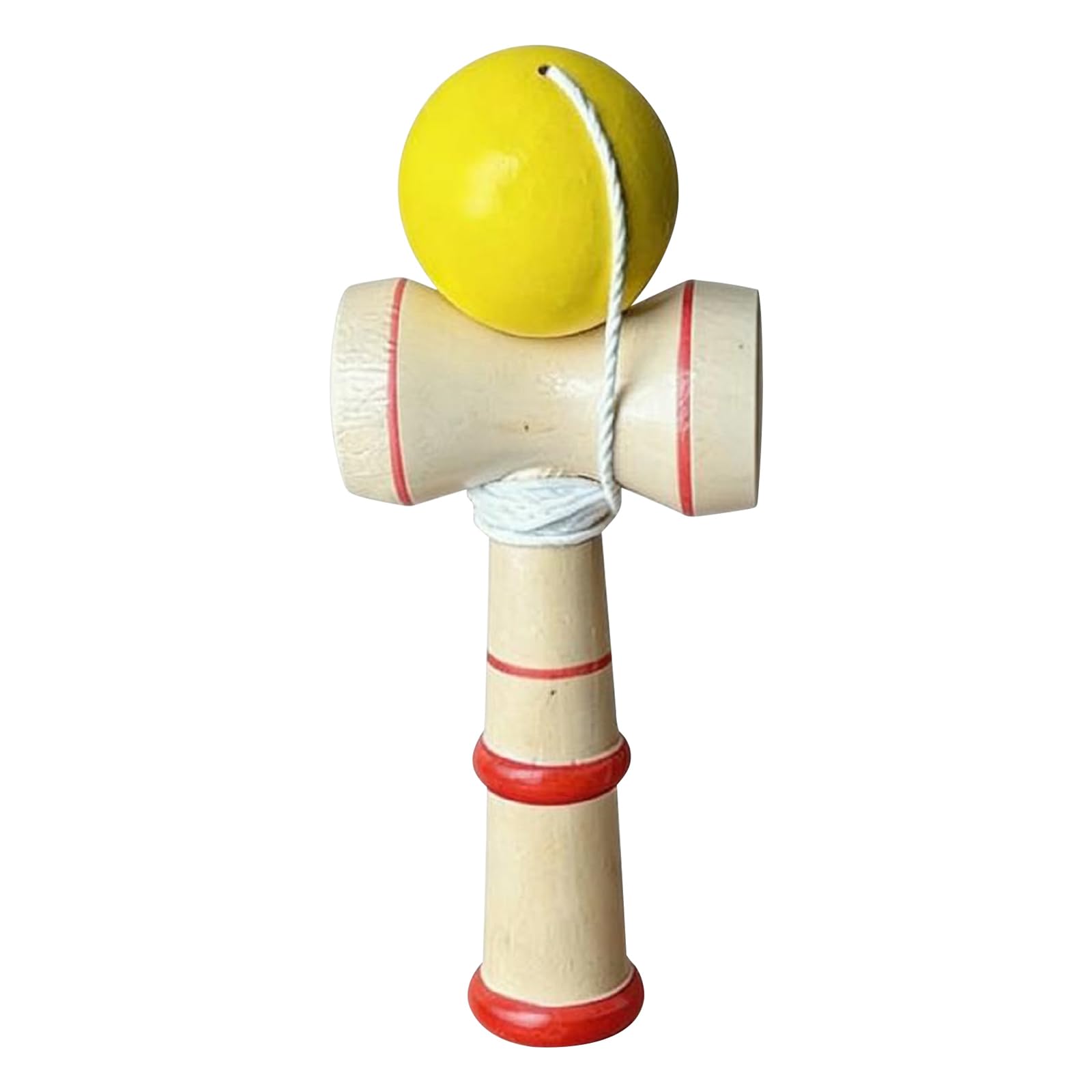 Introti Wood Kendama Ball Games Reusable Wooden Catch Cup Toys Balancing Skill Toy Precision Training Kendama Toy for Educational Games Coordination