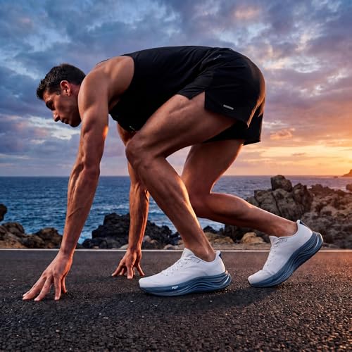 Image of ANTA Men's PG7 Running Shoes Cushioning Comfortable Breathable Athletic Workout Gym Cross Trainer Sports Sneakers