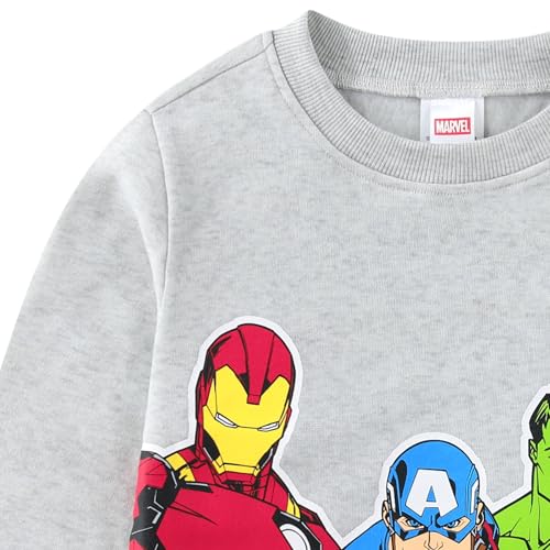 Ensemble Marvel Avengers pour garçon avec sweat et jogging gris taille 2T - 4
