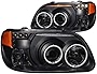 Anzo USA 111132 Ford Explorer Projector 1 Pc Black Clear Amber Headlight Assembly - (Sold in Pairs)