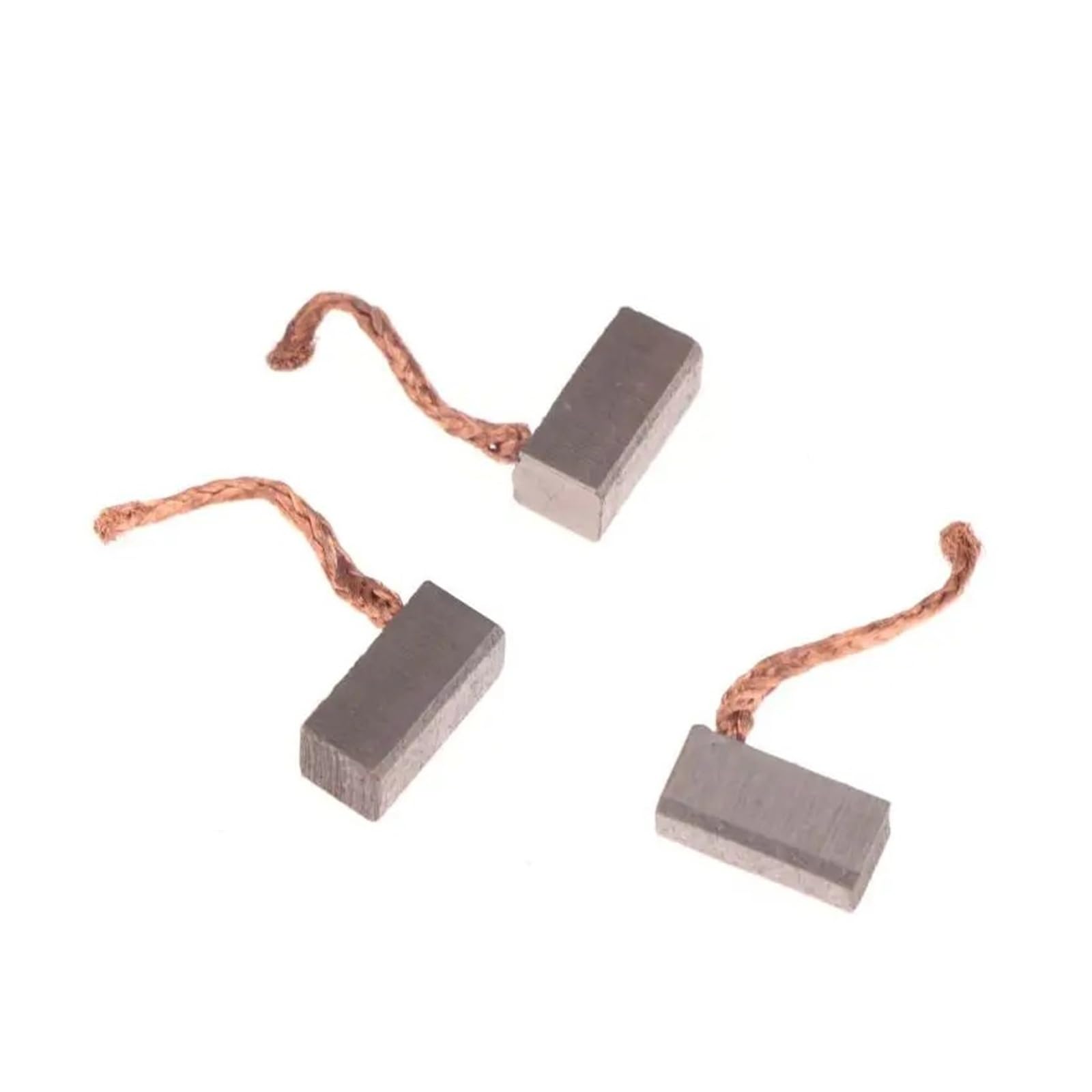20 Pz/set 6 * 6 * 12mm Motore Elettrico Spazzola Di Carbone Ventilatore Fan FAI DA TE Motore A CORRENTE CONTINUA Spazzola Di Carbone Accessori For Elettroutensili