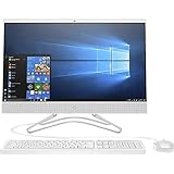 HP 24-Inch All-in-One Computer, AMD A9-9425, 8GB RAM, 1TB Hard Drive, Windows 10 (24-f0020, White)