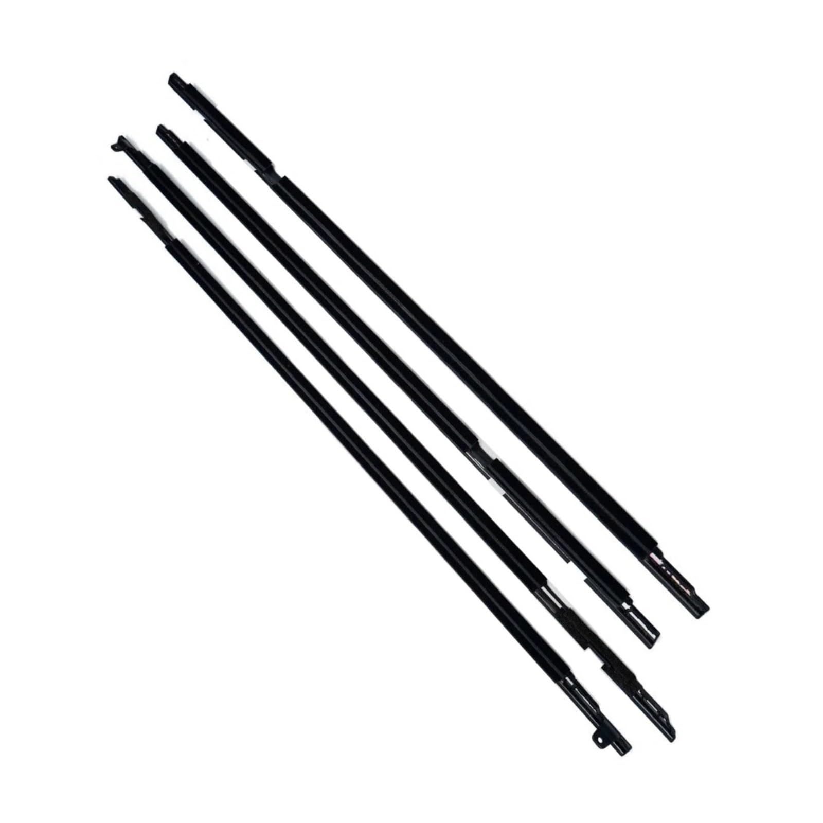 Glilar Black Automotive Window Seals Window Molding Trim Compatible With Lexus For Lx450 1991-1998 Car Weatherstrip Belt Sealing Strips Outer Glass 7573060020(Black)