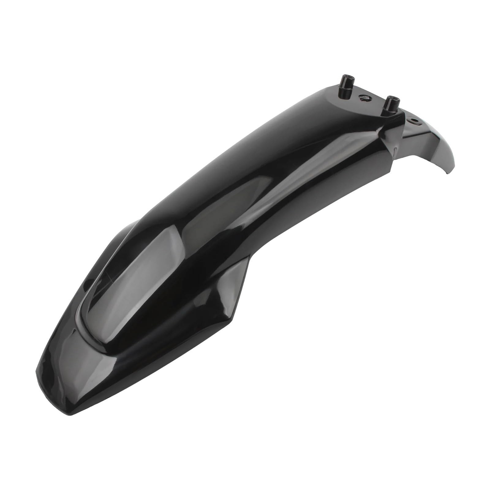 Manguito de Horquilla Moto Guardabarros Delantero para Motocicleta Husq&Varna FC FE 250 350 450, Piezas de carenado para Guardabarros Motocross(Black)