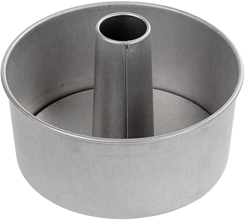 Tiger Crown Cake Mold, Silver, 5.5 x 2.8 inches (140 x 70 mm), Chiffon Cake Mold, 5.5 inches (14 cm), Steel, Aluminum Plated, Bottom Cutout, 1273