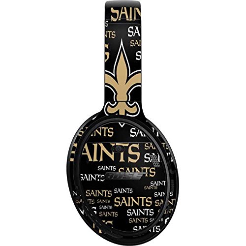 Skinit Decal Audio Skin Compatible with Bose QuietComfort 35 II Headphones - Officially Licensed NFL New Orleans Saints Black Blast Design
