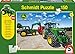 Schmidt Spiele 56045 - John Deere, Tractores de la Serie 5M, 150 Piezas, clásico Puzzle, Tractores Siku