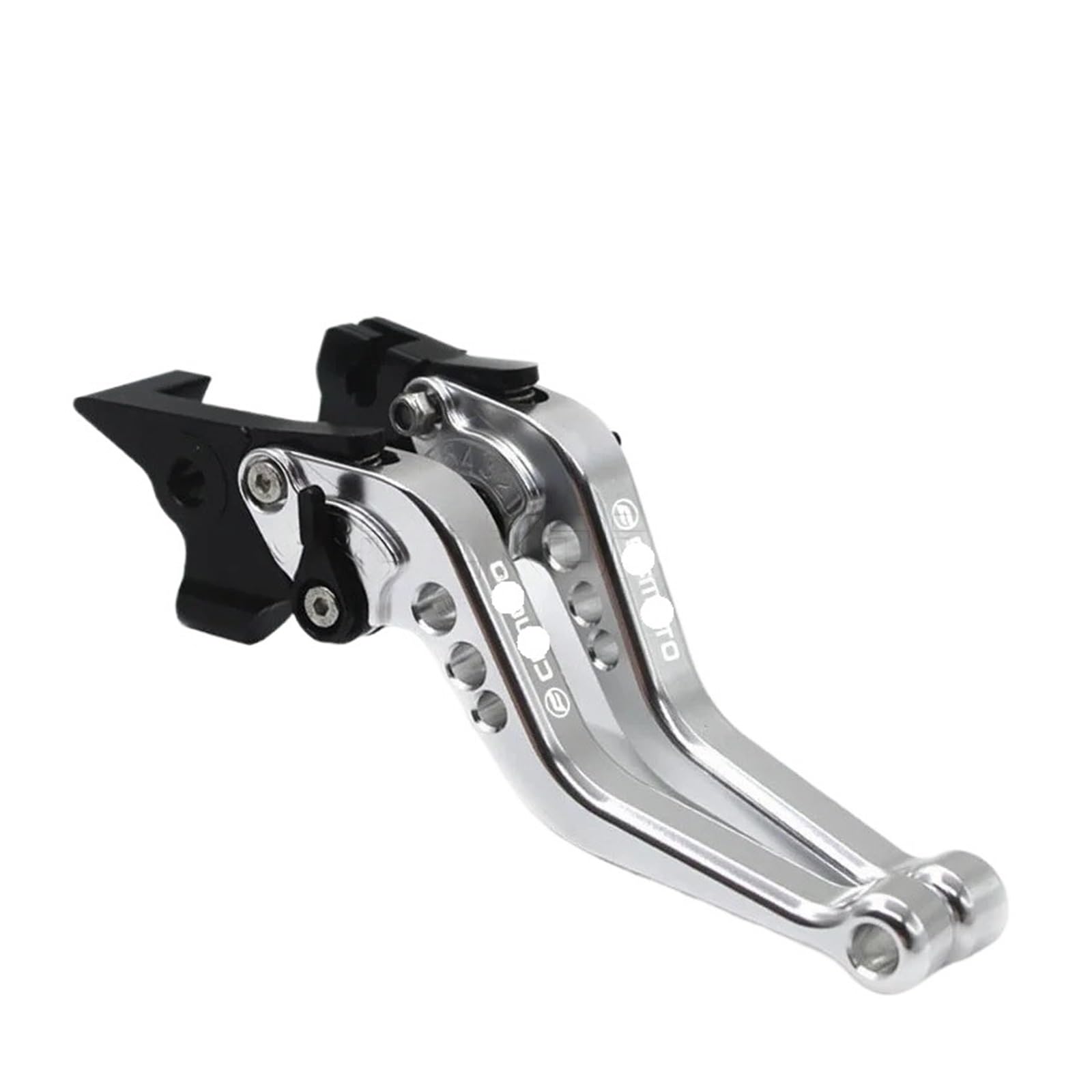 Ywqjiopm Silver Motorcycle Brake Clutch Lever For 250Sr 300Sr 250 Sr 300 Sr Motorcycle Brake Clutch Levers Handle Bar Handle Motorbike Clutch Lever Brake Levers