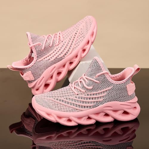 Image of DLWKIPV Women Running Shoes Walking Training Sneakers Sport Gym Fitness Tennis Shoes Non Slip Fashion Comfortable Lightweight Shoe for Casual Jogging Mesh Breathable Sneaker