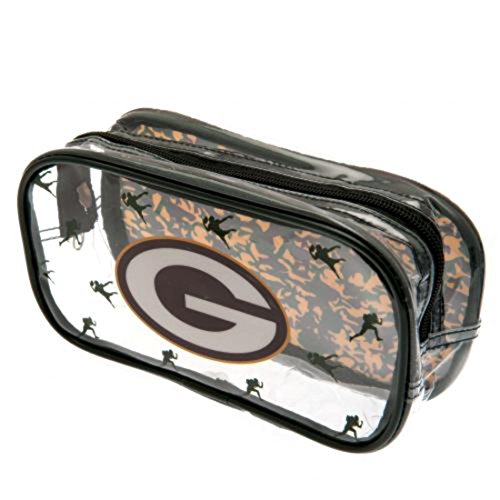 Green Bay Packers NFL American Football Team Clear Pencil Case Camouflage Official