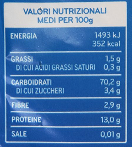 De Cecco Pasta Penne Mezzane Lisce n.140 - 500 gr