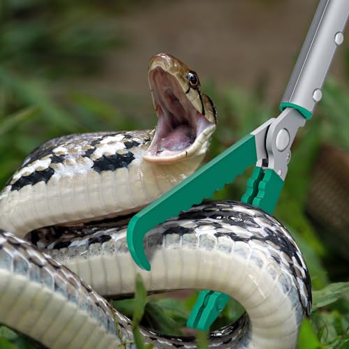 Extendable Tongs 92 inch Extendable Snake Grabber Reptile Tongs Rattle Snake Catcher ...