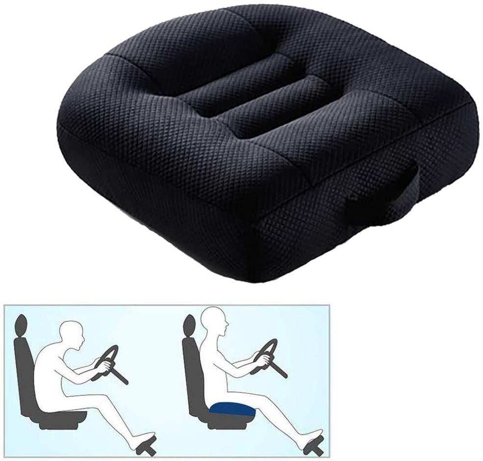 Photo 1 of ***STAINED ON BACK - SEE NOTES***
ZODIFEVI Car Booster Seat Cushion  (Black)