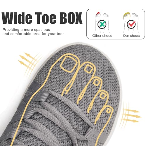 Linenghs Barefoot Shoes Women Minimalist Wide Toe Box Walking Shoes Zero Drop Sole Width Fashion Sneaker Trail Runner2