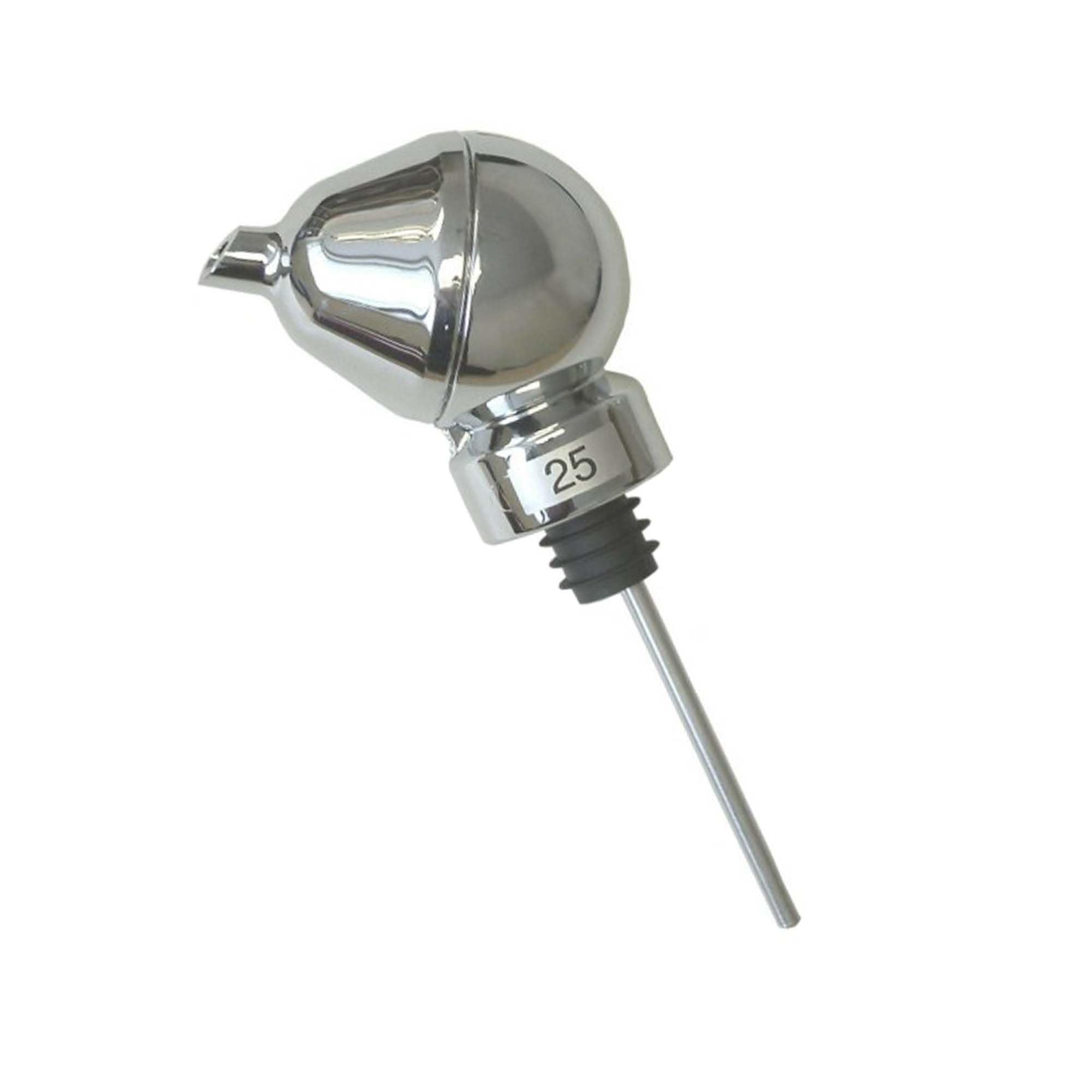 We Can Source It Ltd Silver 25Ml Ngs Beaumont Aquaflow Chrome Plated Pourer 3047