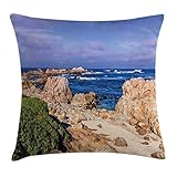 Photo Gallery abakuhaus big sur federa fodera cuscino, pittoresco cali paesaggio, copricuscino quadrato decorativo, 45 cm x 45 cm, pallido guscio d uovo blu Photo Gallery abakuhaus big sur federa fodera cuscino, pittoresco cali paesaggio, copricuscino quadrato decorativo, 45 cm x 45 cm, pallido guscio d uovo blu