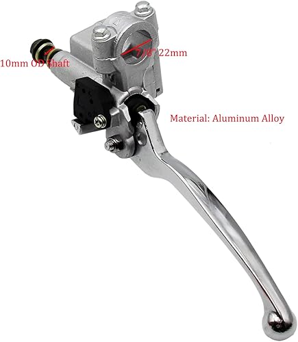 Miniatura 4 de Cilindro de palanca maestro de freno hidráulico derecho de 78 pulgadas para 50cc 70cc 90cc 110cc 125cc Pit Dirt Bike ATV Quad Scooter ciclomotor