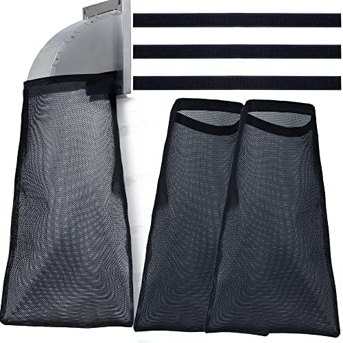 Gydandir 3 Pack Dryer Vent Lint Bags Lint Traps Lint Dust Bag for Outdoor Dryer Vents Capturing Lint and Dust