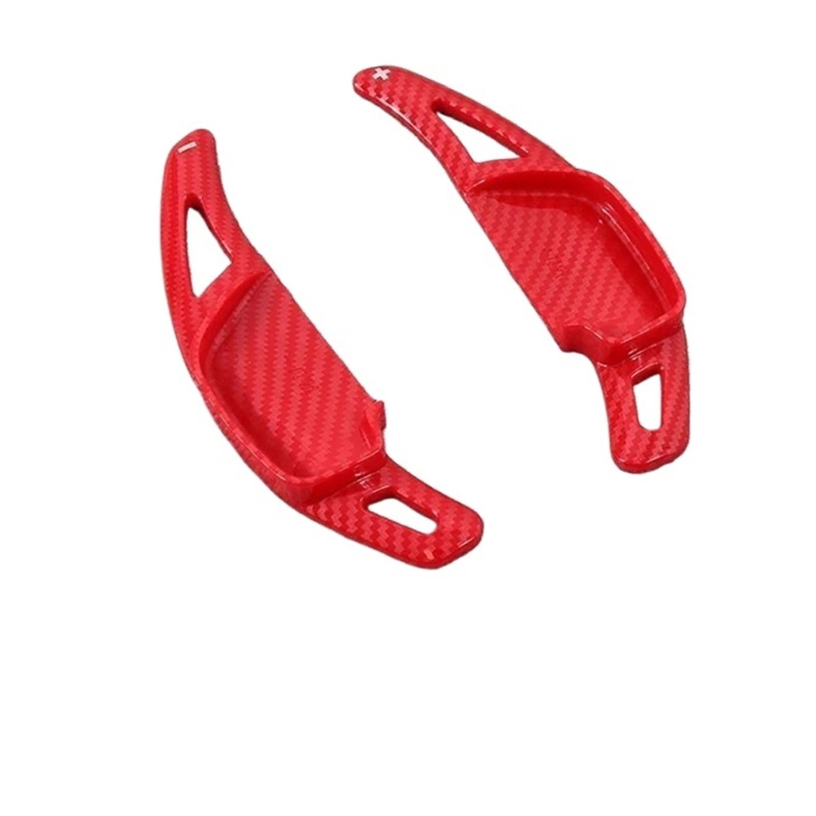 Zhangzhengyao Carbon Red Car Steering Wheel Shifter Paddle For Toyota For Reiz For Levin For Vios For Yaris For Zelas For Rav4 Steering Wheel Rear Shift Paddle Car Semi(Carbon Red)