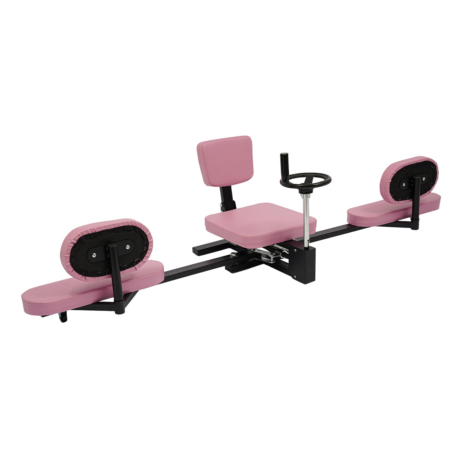 Spagattrainer 0-210° Beinspreizer Bis 100KG Spagat Trainer Professioneller Beinstrecker mit 160cm Entfaltende Länge, Rollen, Rückenlehne Ergonomisches Beinspreizer