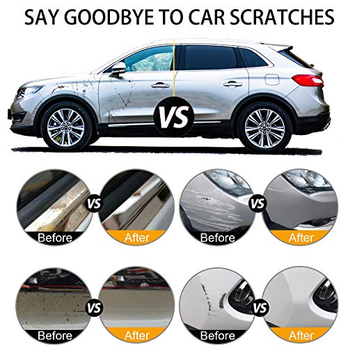 KNFC Car Scratch Remover-Magic Scratch Remover for Cars-Paint Scratch Removal-Easily Repair Paint Scratches-Polish & Paint Restorer- Water Spots,Glass Stain Removal for Vehicle