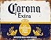 Produktbild Vintage Werbung Wandschild Blechschild 20 x 15 cm  Mexiko Corona Beer Lager Extra inspiriert