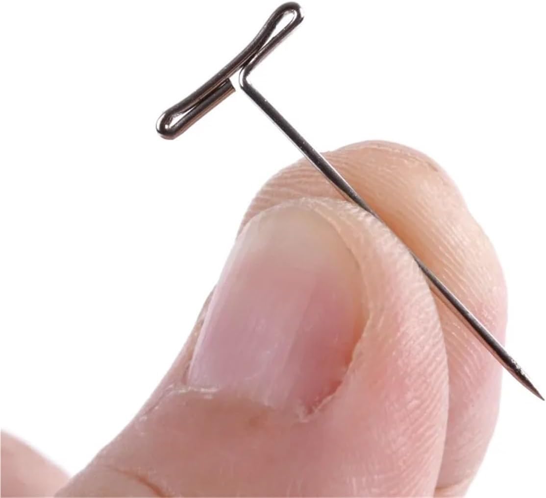 T Pins T-PINS (25mm) for Wig On Foam Head Style T Pin Needle Mannequin Type Sewing Hair Salon(400pcs)