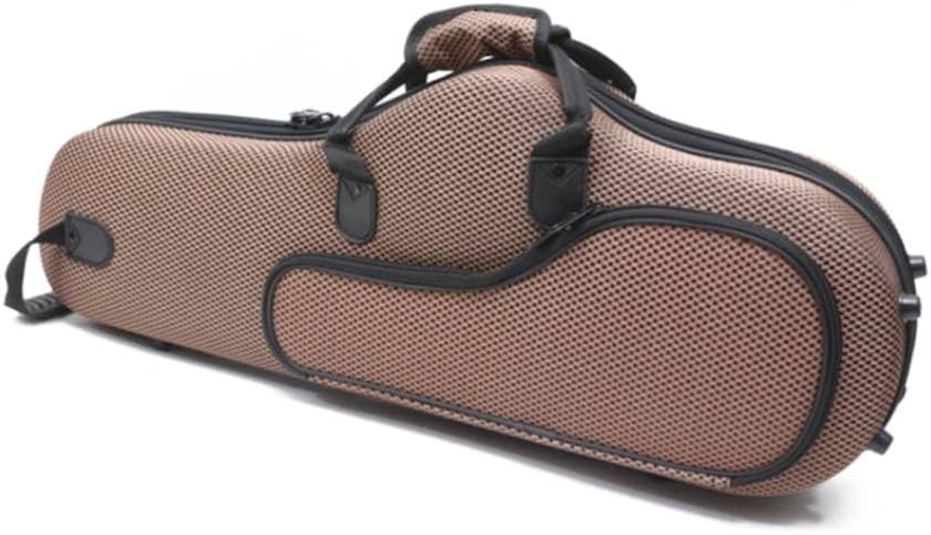 Alto Saxophone case, Lightweight, Soft Padded Case Backpack for Alto Sax, Durable Sax Gig Bag (Black)