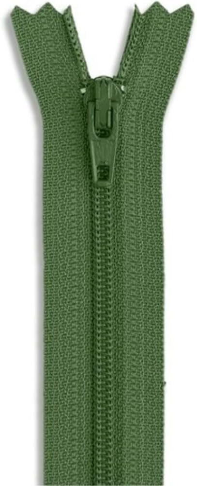10" #3 Nylon Coil Zipper Non-Separating Closed End - Beige - for Pants, Skirts, Dresses, Bags, Upholstery image 3