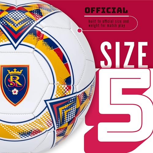 Image of Franklin Sports Official MLS Team Soccer Balls - Official Size 5 Soccer Balls - Regulation Size + Weight Soccer Ball for Kids + Adults - Boys + Girls Soccer Ball - Air Pump Included